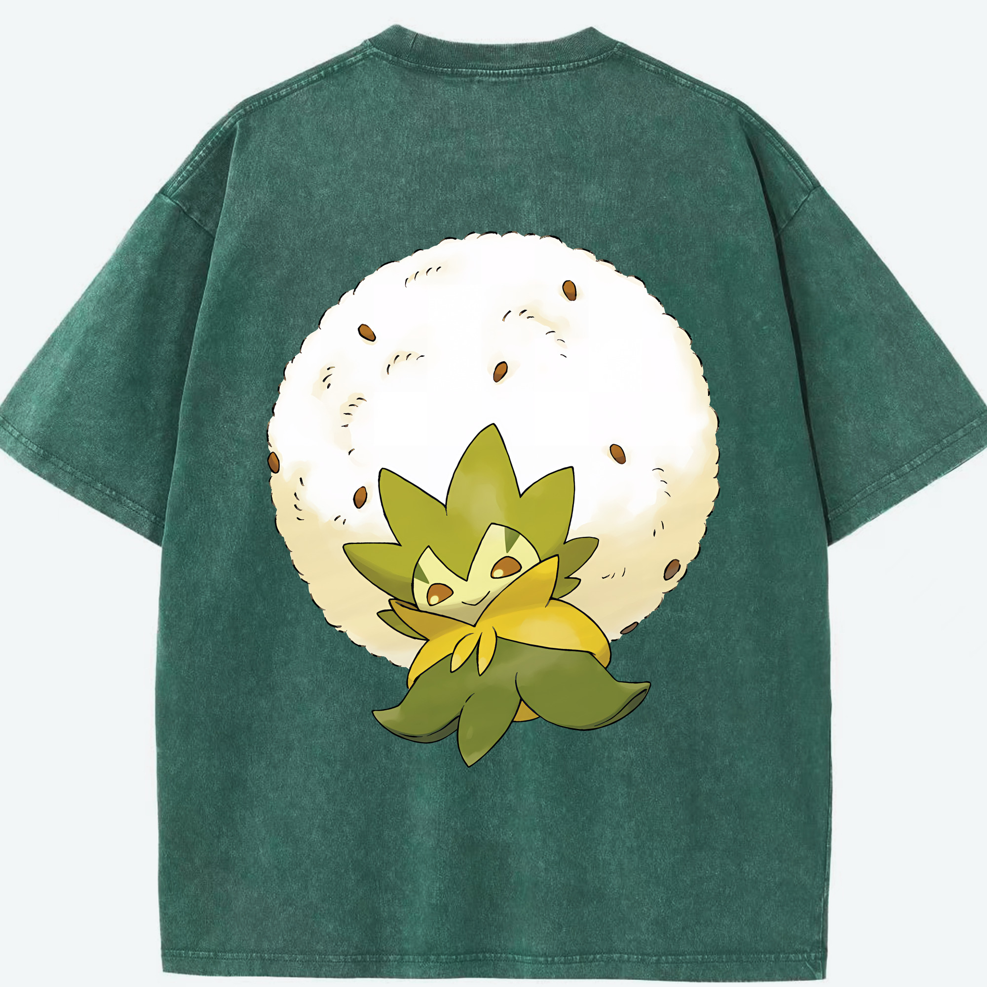 （画像用） ポケットモンスター Pokémon 綿100% ヴィンテージ風 半袖Tシャツ（背面プリント）